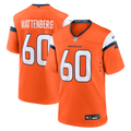 Luke Wattenberg Denver Broncos Team Game Jersey - Orange