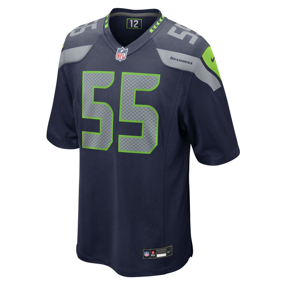 Olu Oluwatimi Seattle Seahawks Team Game Jersey - College Navy