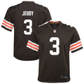 Jerry Jeudy Cleveland Browns Youth Team Game Jersey - Brown