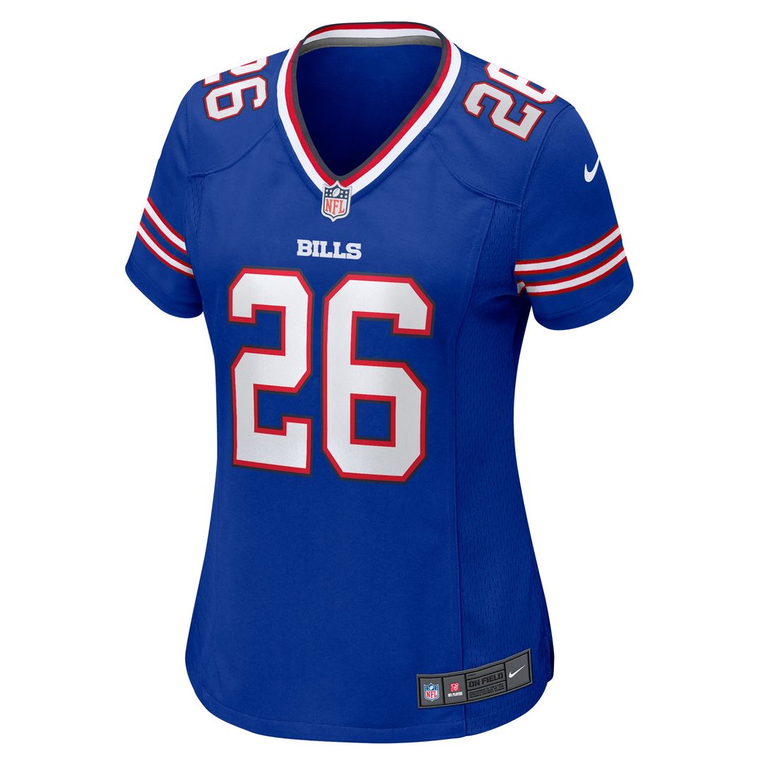 Ty Johnson Buffalo Bills Women's Team Game Jersey - Royal