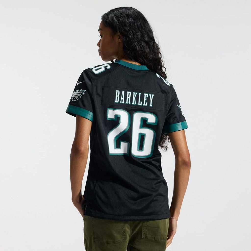 Saquon Barkley Philadelphia Eagles Women's Game Jersey - White