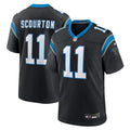 Nic Scourton Carolina Panthers Team Game Jersey - Black