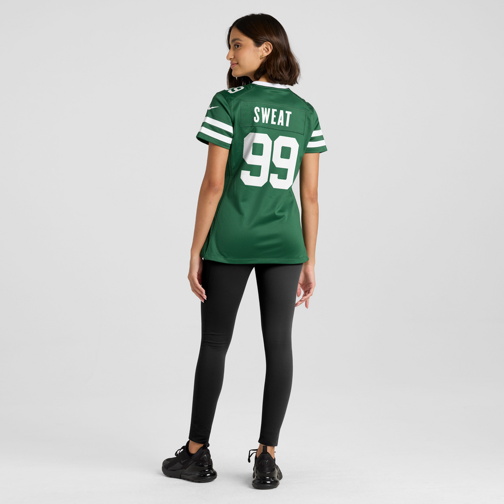 T'Vondre Sweat New York Jets Women's Team Game Jersey - Legacy Green