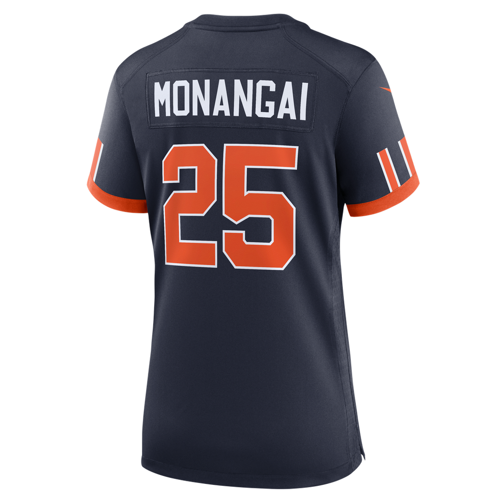 Kyle Monangai Chicago Bears Women's 2026 Rivalries Collection Game Jersey - Navy