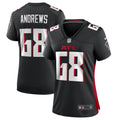 Josh Andrews Atlanta Falcons Women's Game Player Jersey - Black