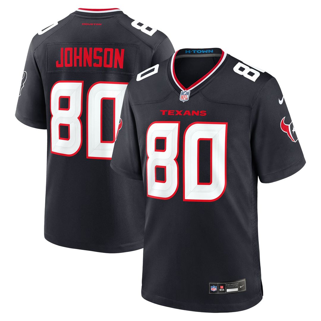 Andre Johnson Houston Texans Team Retired Player Game Jersey - Navy
