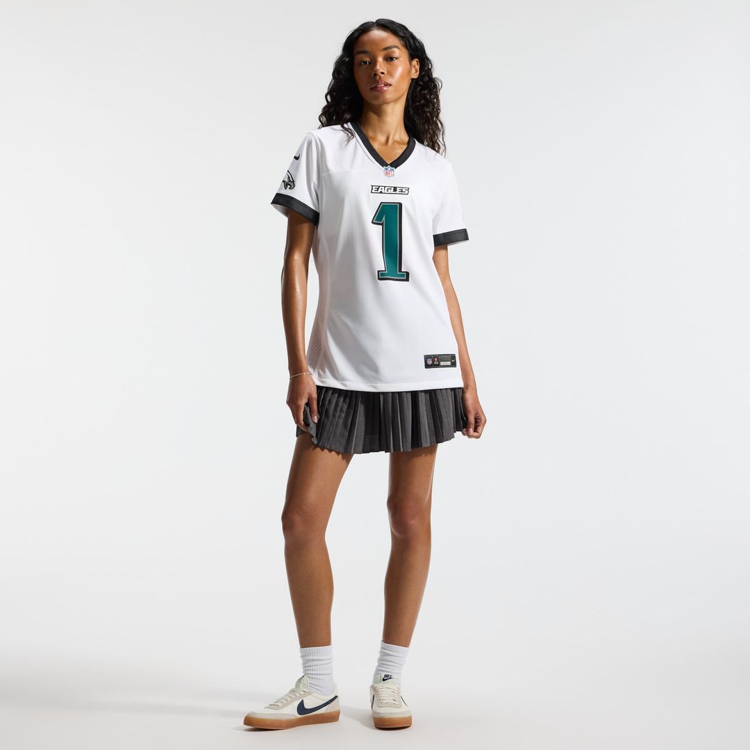 Jalen Hurts Philadelphia Eagles Women's Game Jersey - White