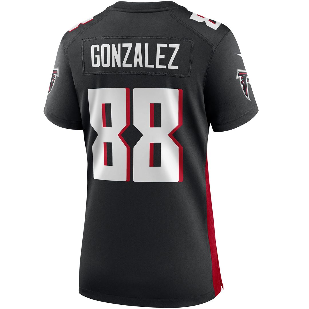 Tony Gonzalez Atlanta Falcons Women's Retired Game Jersey - Red
