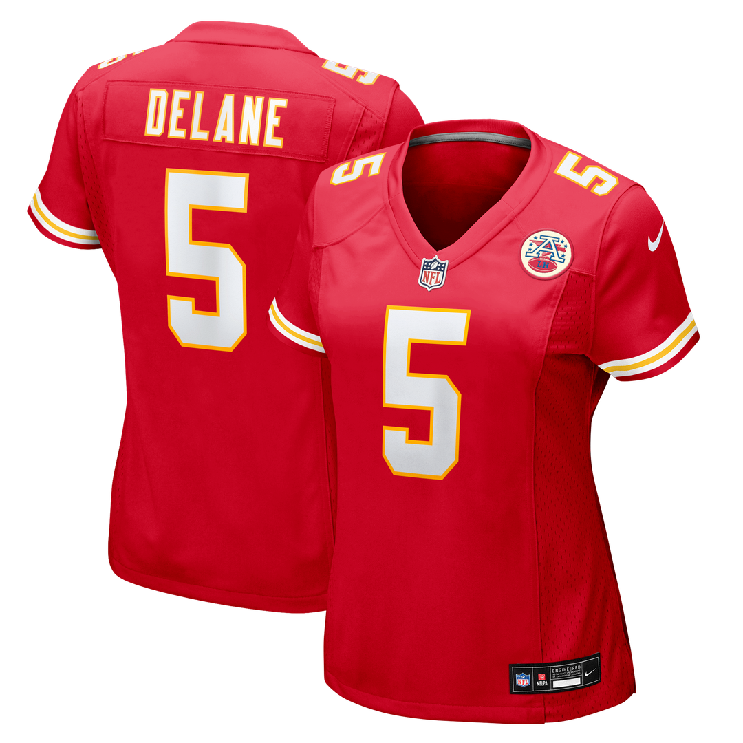 Mansoor Delane Kansas City Chiefs Women's Game Jersey - Red