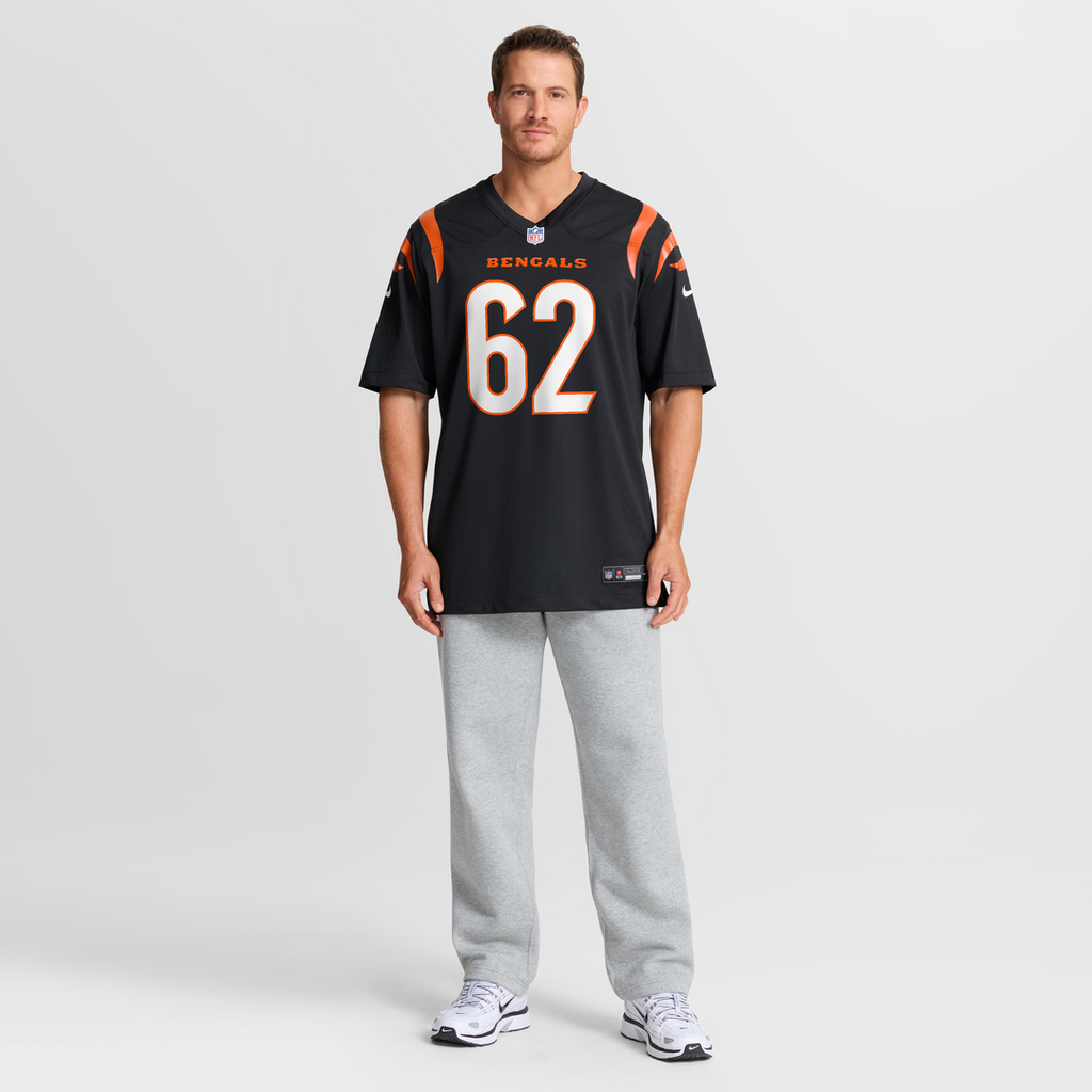 Brian Parker II Cincinnati Bengals Team Game Jersey - Black