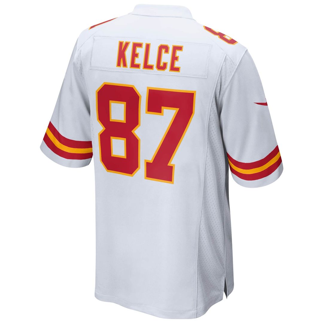 Travis Kelce Kansas City Chiefs Youth Game Jersey - Red