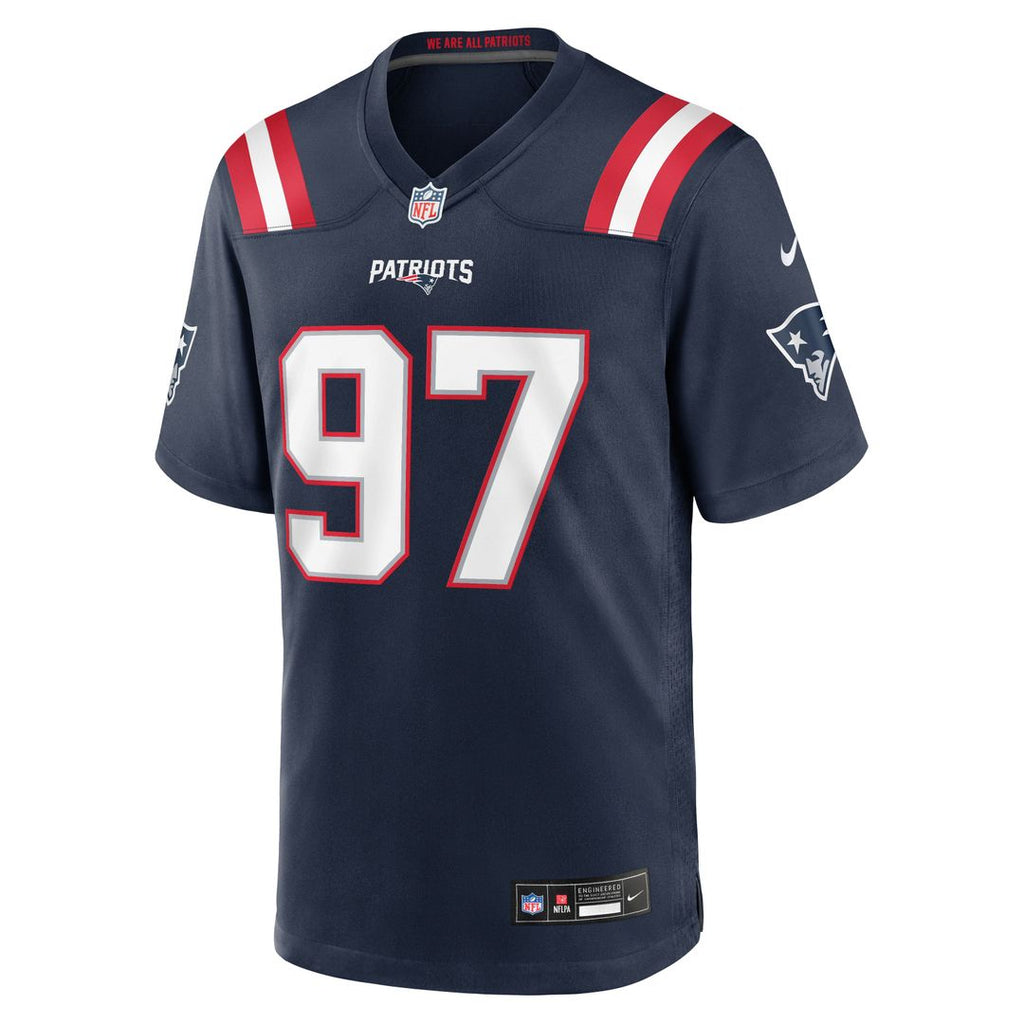 Milton Williams New England Patriots Team Game Jersey - Navy