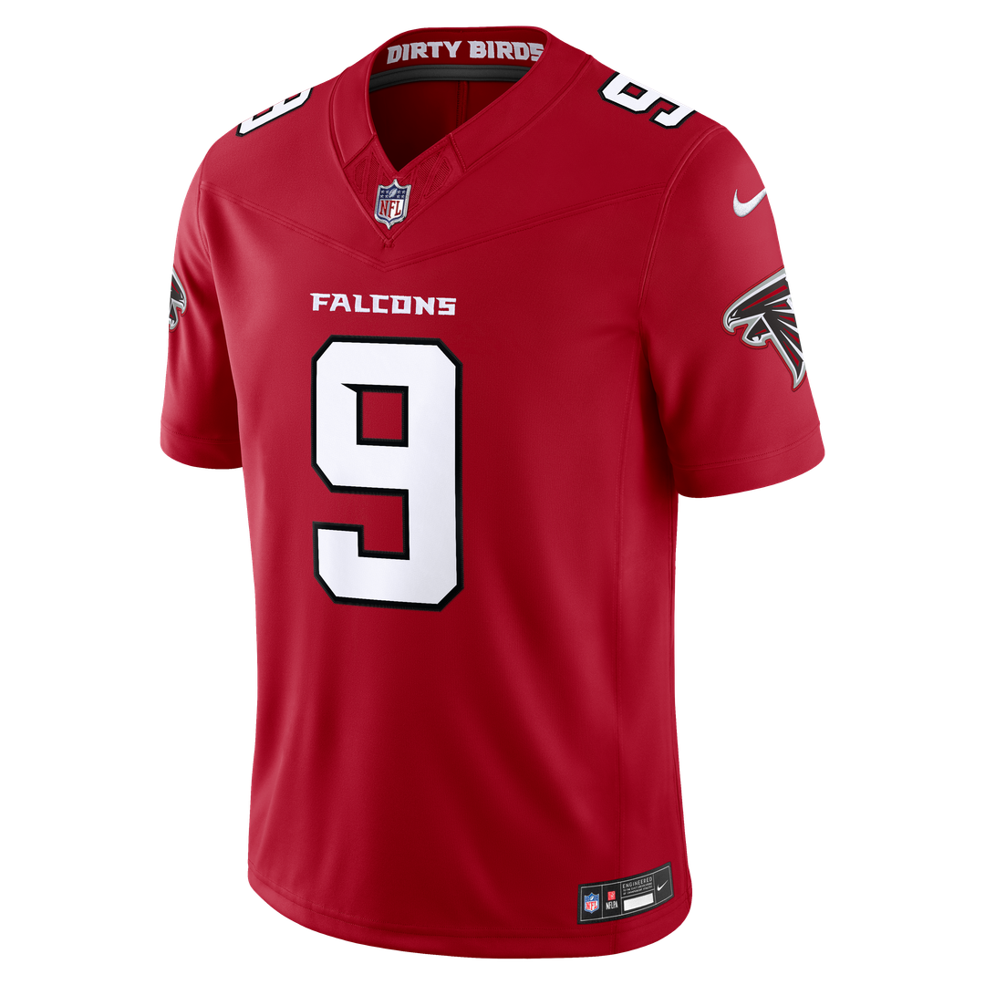 Michael Penix Jr. Atlanta Falcons Team Vapor F.U.S.E. Stitched Limited Jersey - Red