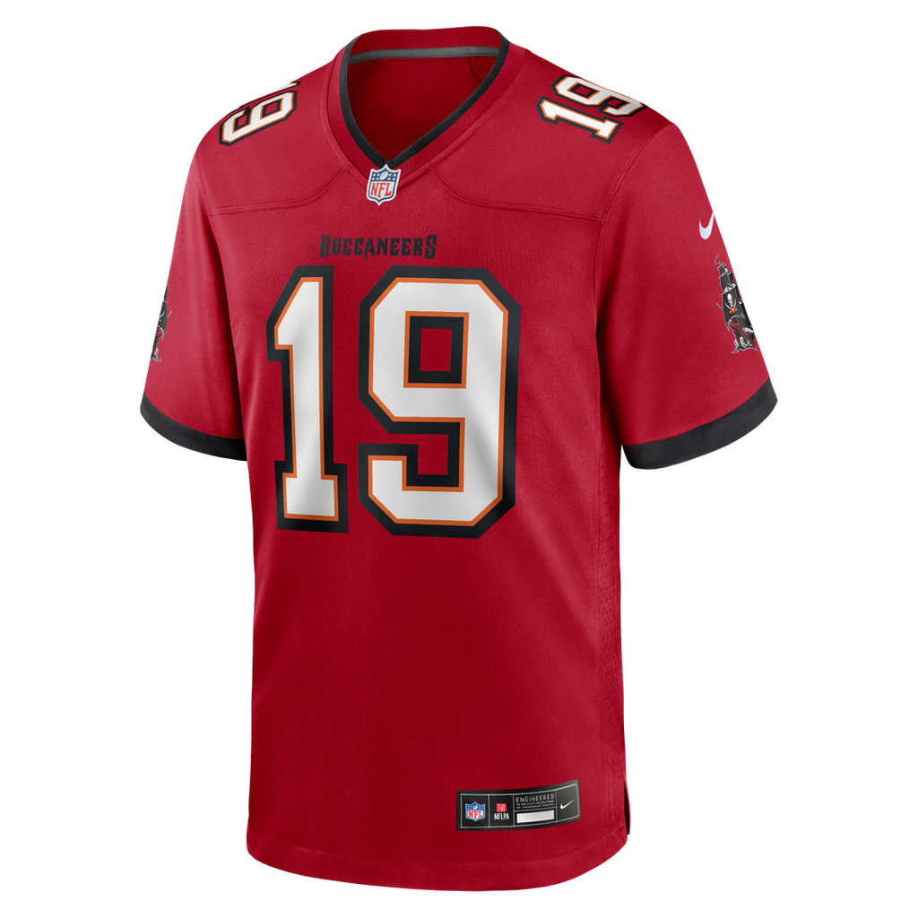 Keyshawn Johnson Tampa Bay Buccaneers Game Retired Player Jersey - Red