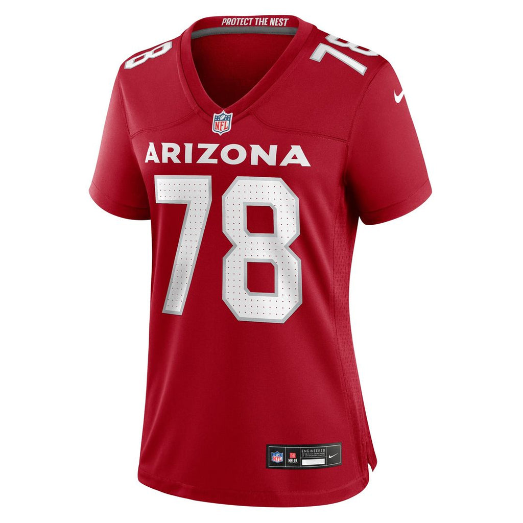 Josh Fryar Arizona Cardinals Women's Team Game Jersey - Cardinal