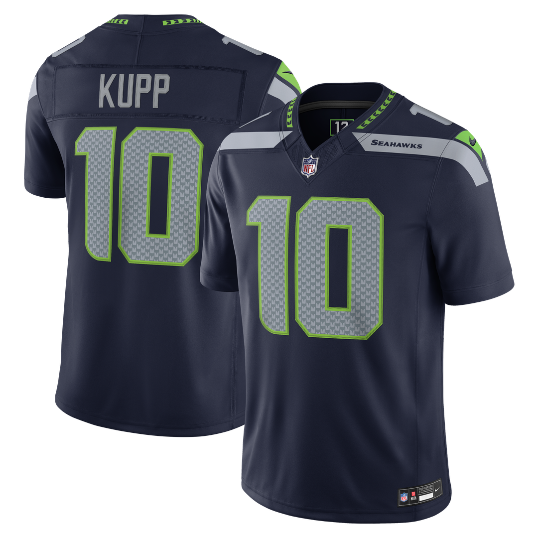 Cooper Kupp Seattle Seahawks Team Vapor F.U.S.E. Stitched Limited Jersey - College Navy