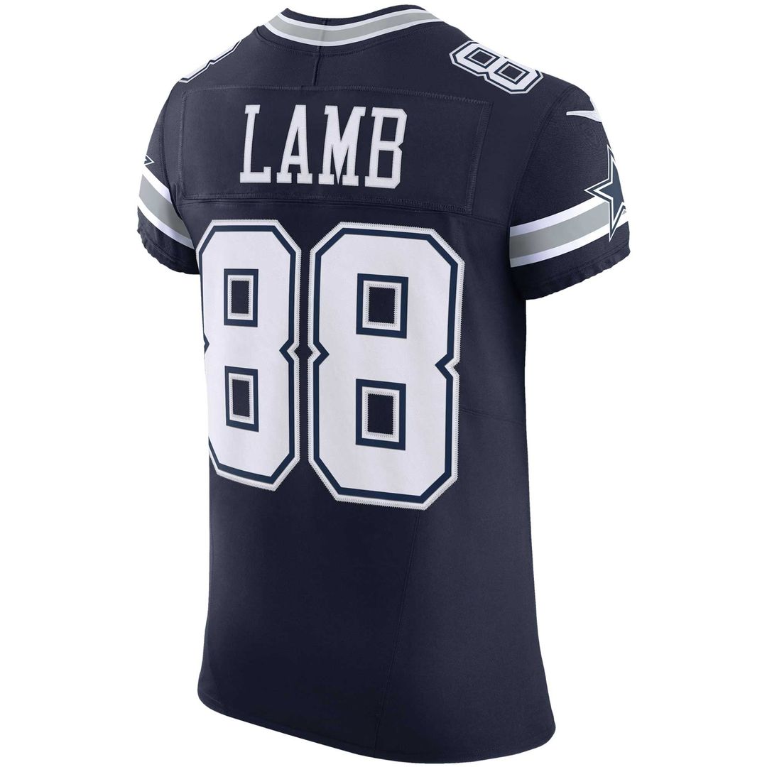 CeeDee Lamb Dallas Cowboys Team Vapor F.U.S.E. Elite Jersey - Navy