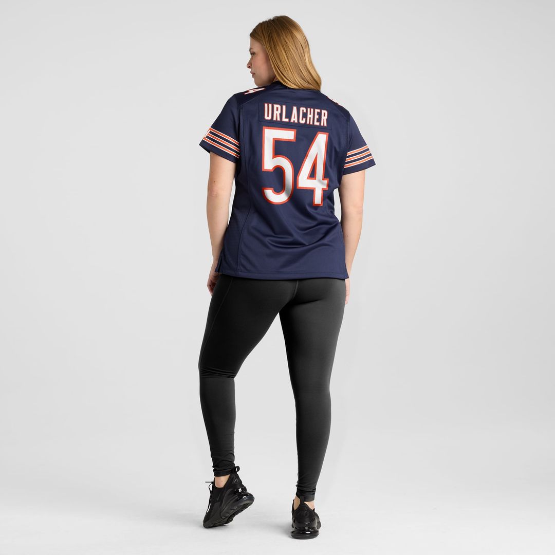 Brian Urlacher Chicago Bears Women's Game Retired Player Jersey - Navy