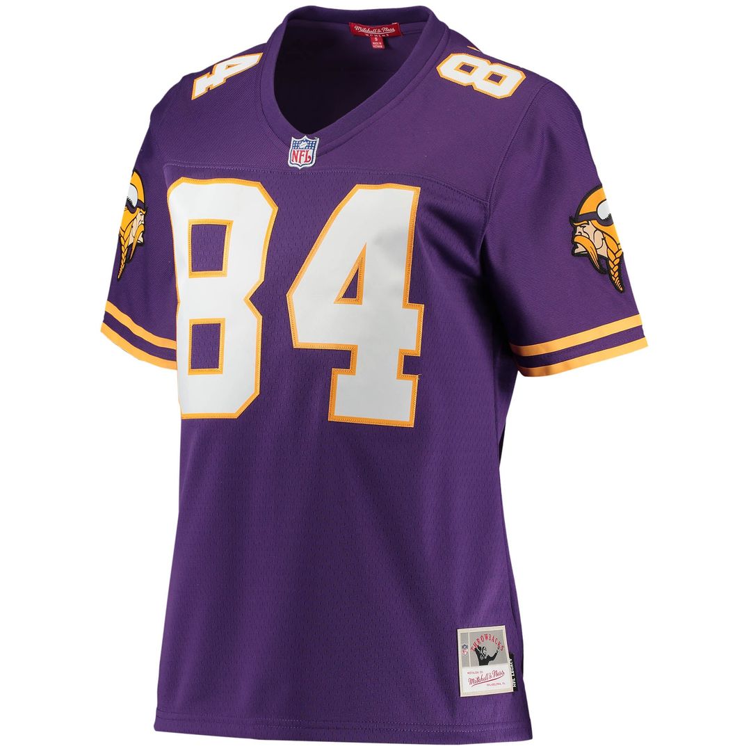Randy Moss Minnesota Vikings Women's Legacy Replica Team Jersey - Purple