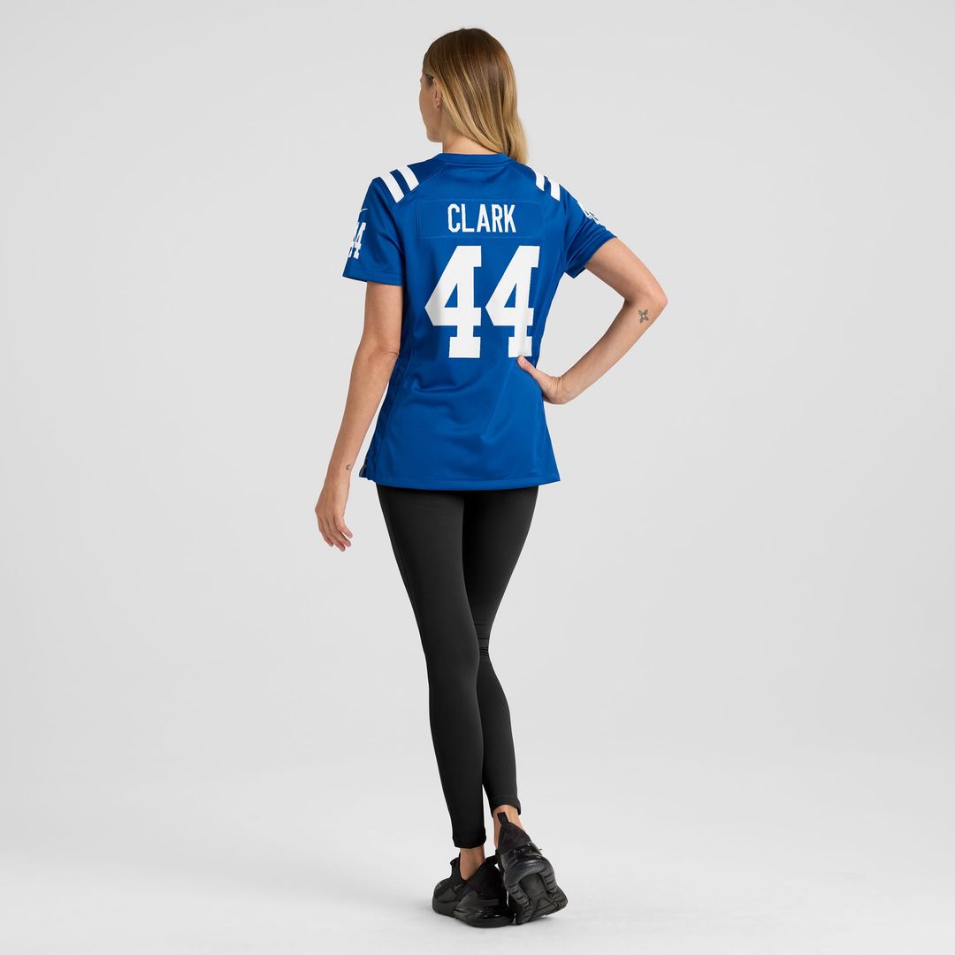 Dallas Clark Indianapolis Colts Women's Game Retired Player Jersey - Royal