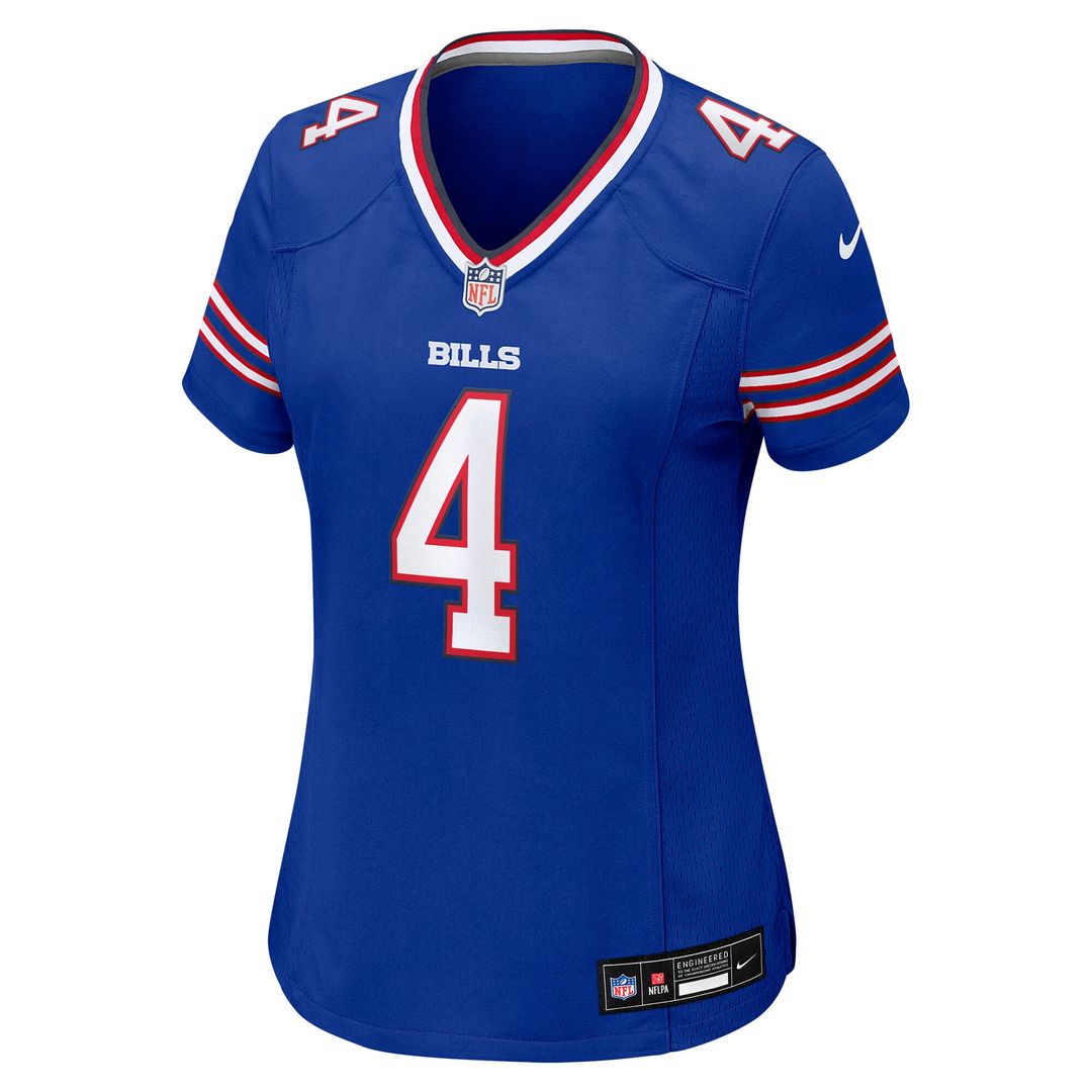 James Cook III Buffalo Bills Women's Nickel City Game Jersey - Gray