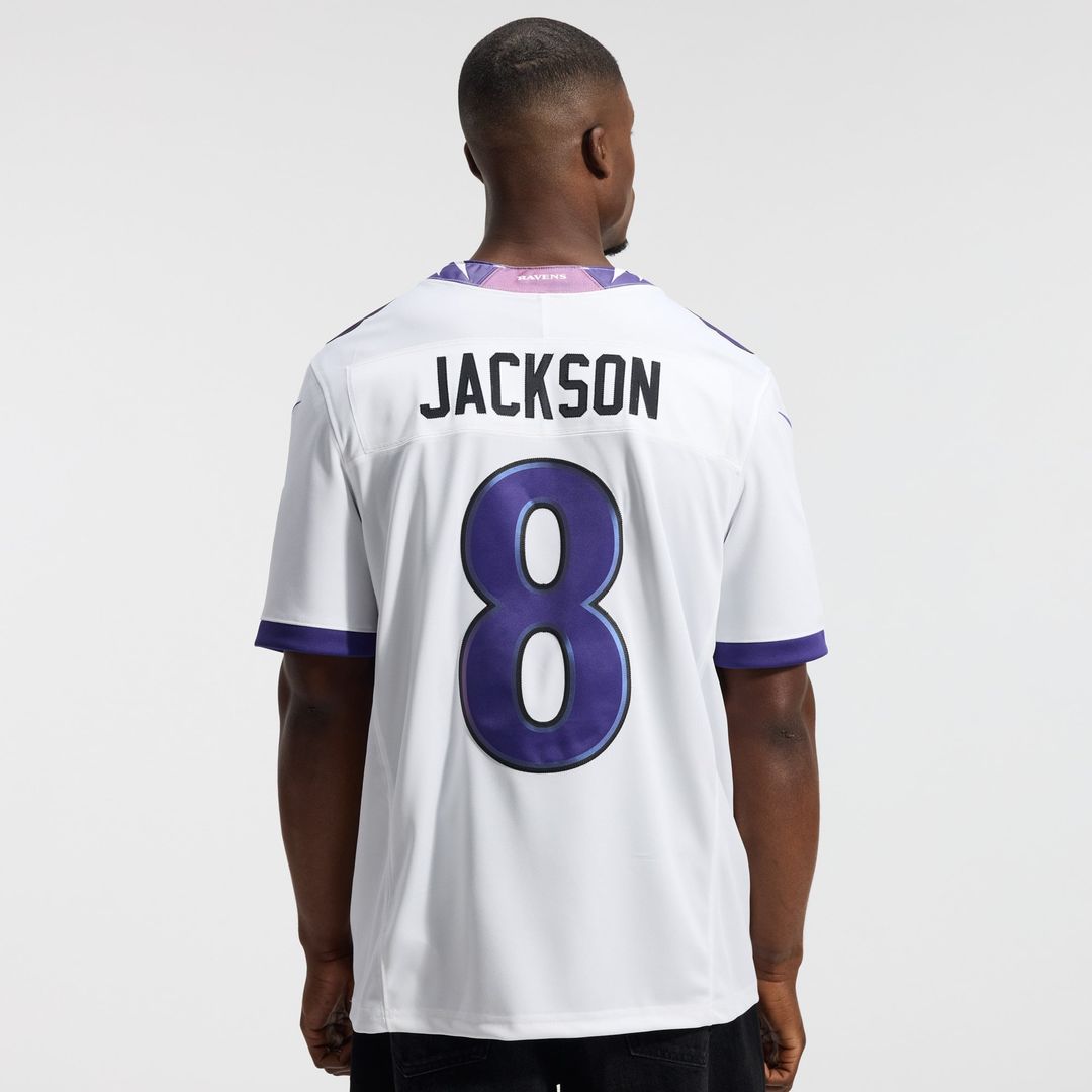 Lamar Jackson Baltimore Ravens Team Vapor F.U.S.E. Stitched Limited Jersey - Purple