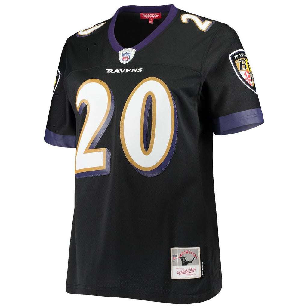 Ed Reed Baltimore Ravens Women's Legacy Replica Team Jersey - Black