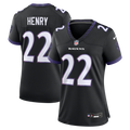 Derrick Henry Baltimore Ravens Women's Alternate Game Jersey - Black