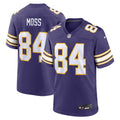 Randy Moss Minnesota Vikings Classic Retired Player Game Jersey - Purple