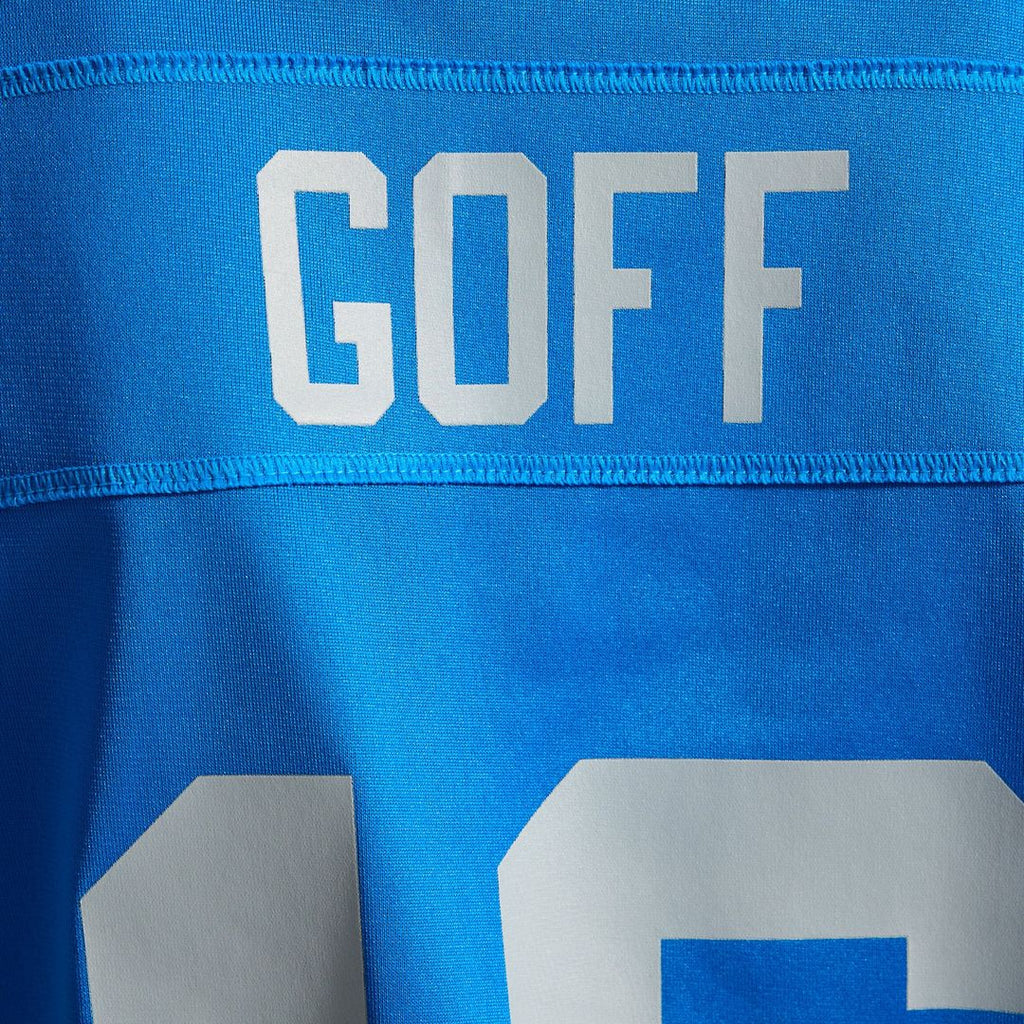 Jared Goff Detroit Lions Women's Alternate Game Jersey - Blue