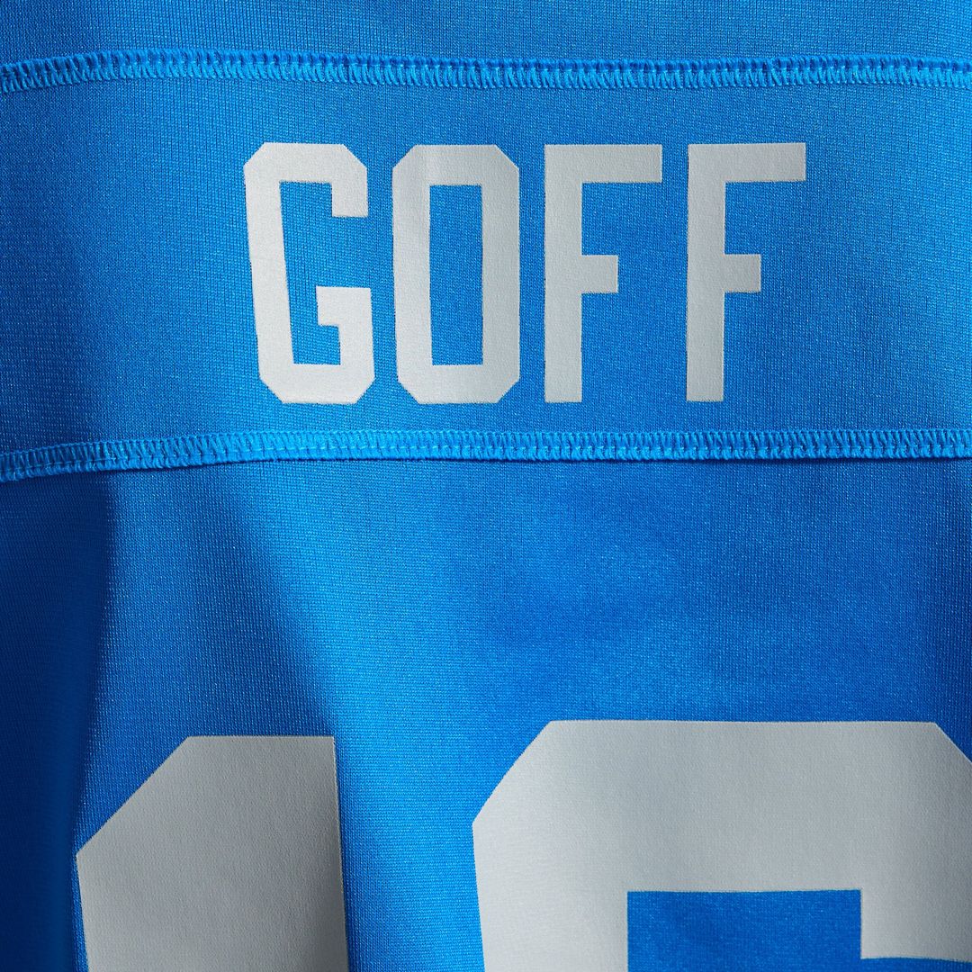 Jared Goff Detroit Lions Women's Alternate Game Jersey - Blue