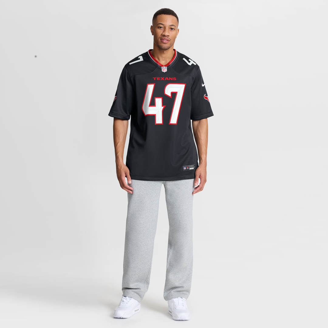 Louis Hansen Houston Texans Team Game Jersey - Navy