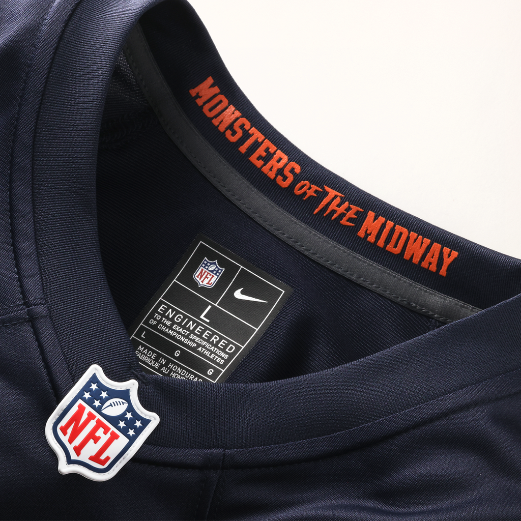 Mike Ditka Chicago Bears 2026 Rivalries Collection Game Jersey - Navy