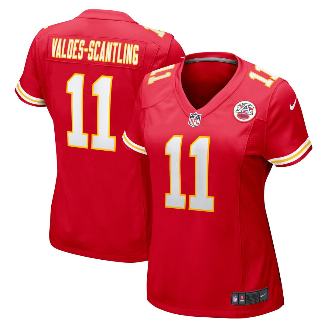 Marquez Valdes - Scantling Kansas City Chiefs Women's Game Jersey - Red