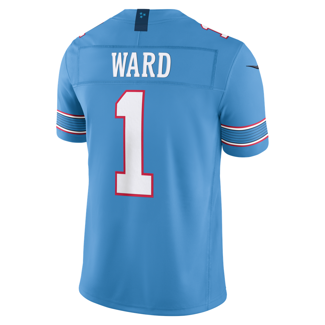 Cameron Ward Tennessee Titans Team Vapor F.U.S.E. Stitched Limited Jersey - Light Blue