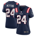 Dell Pettus New England Patriots Women's Game Jersey - Navy