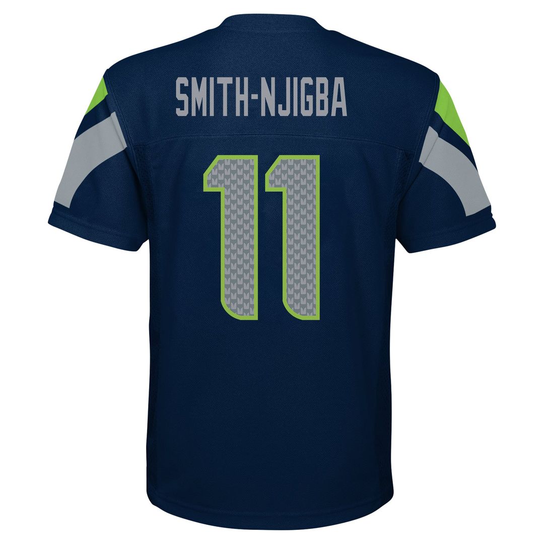 Jaxon Smith - Njigba Seattle Seahawks Youth Replica Jersey - Navy