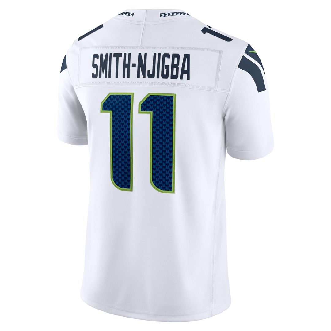 Jaxon Smith - Njigba Seattle Seahawks Team Vapor F.U.S.E. Stitched Limited Jersey - College Navy