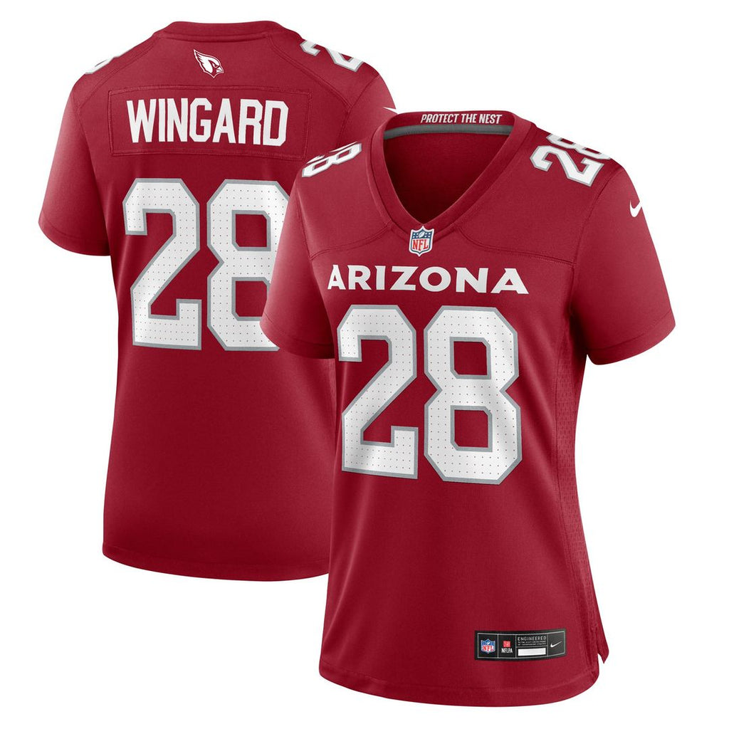 Andrew Wingard Arizona Cardinals Women's Team Game Jersey - Cardinal