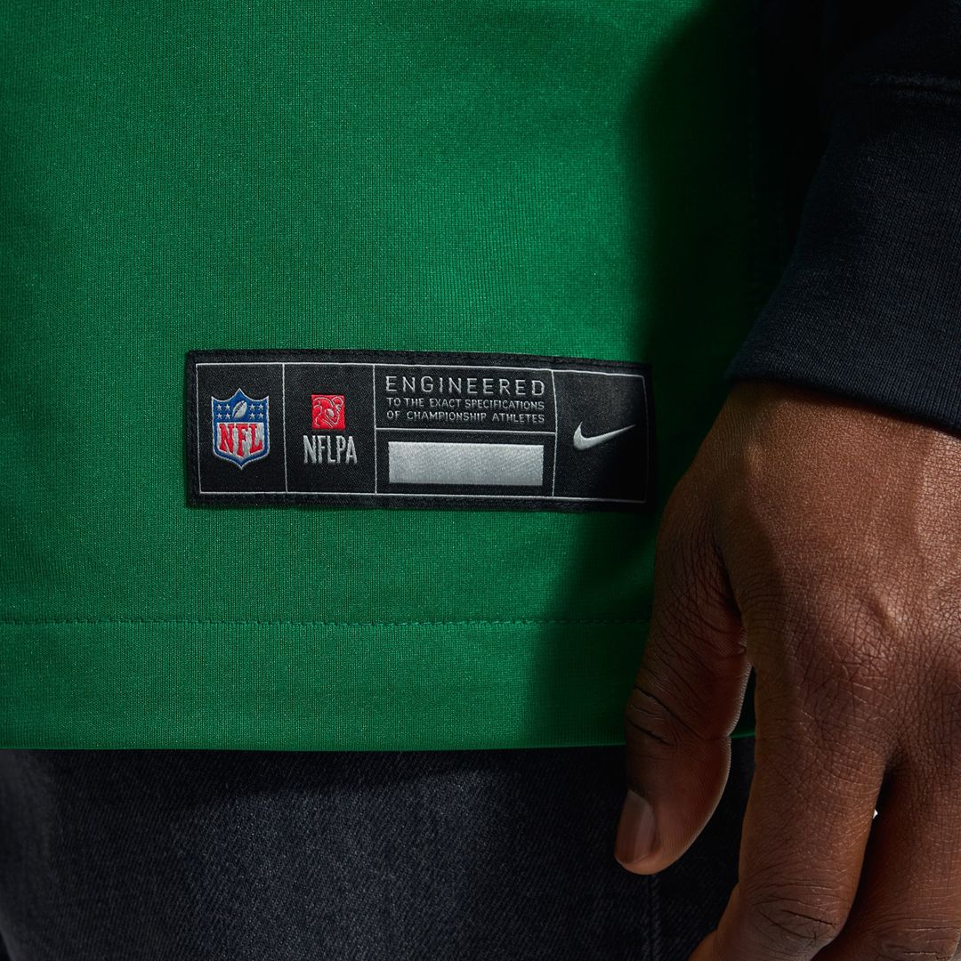 A.J. Brown Philadelphia Eagles Alternate Game Player Jersey - Kelly Green