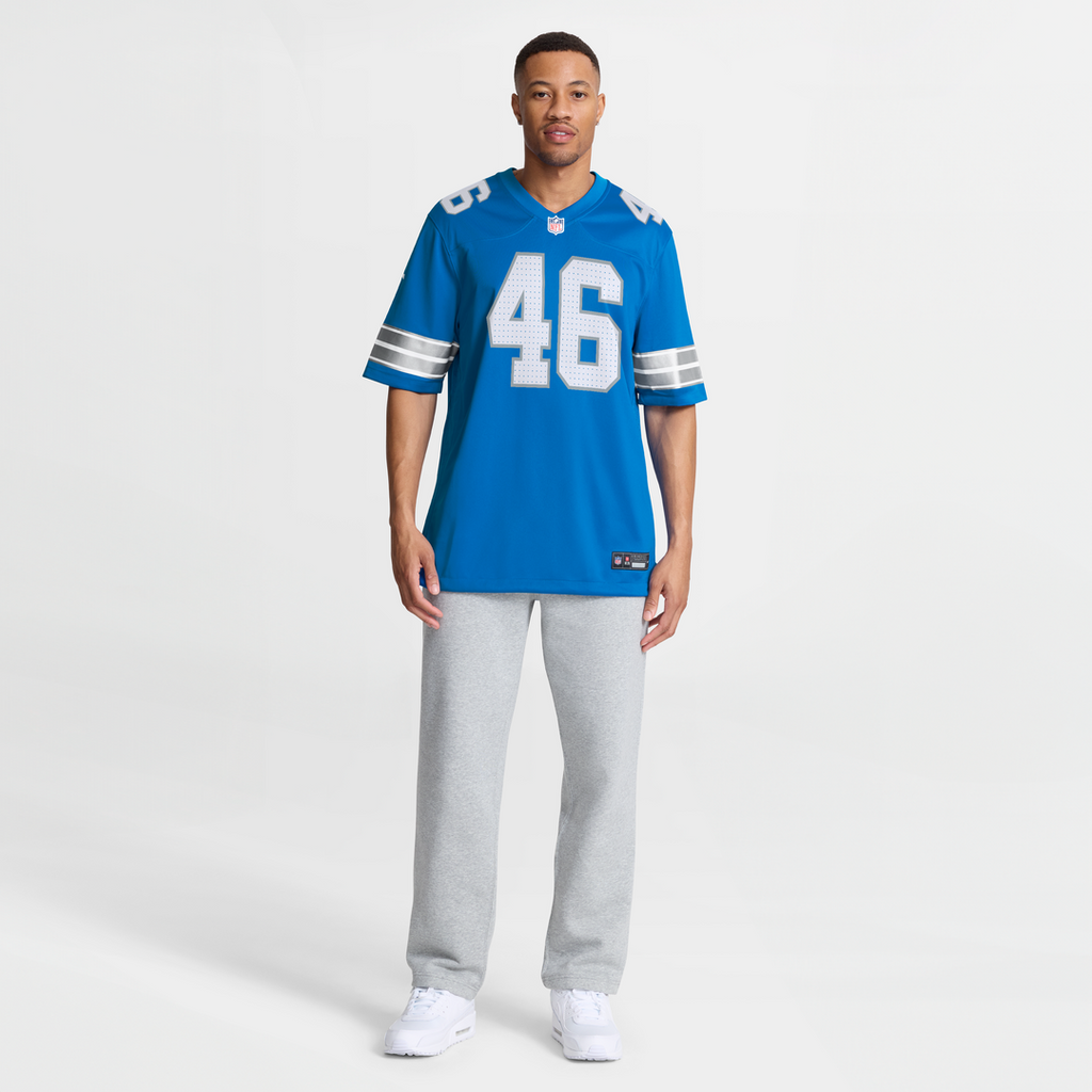 Jack Campbell Detroit Lions White Game Jersey - White