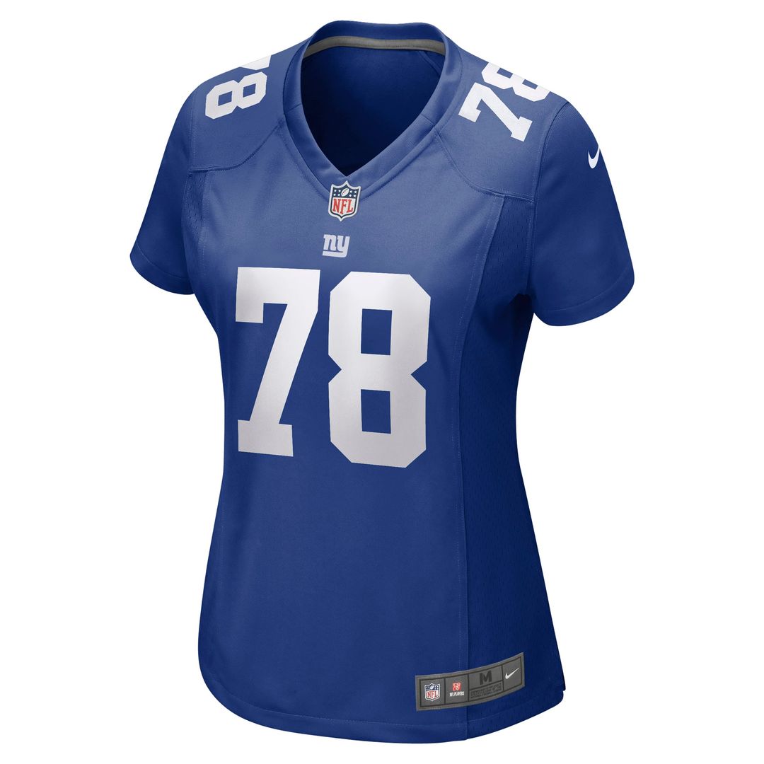 Andrew Thomas New York Giants Women's Game Jersey - Royal