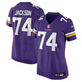 Donovan Jackson Minnesota Vikings Women's Team Game Jersey - Purple