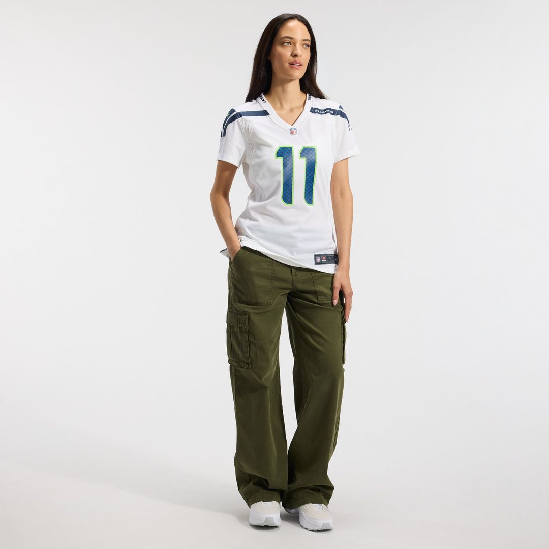 Jaxon Smith - Njigba Seattle Seahawks Women's Game Jersey - White