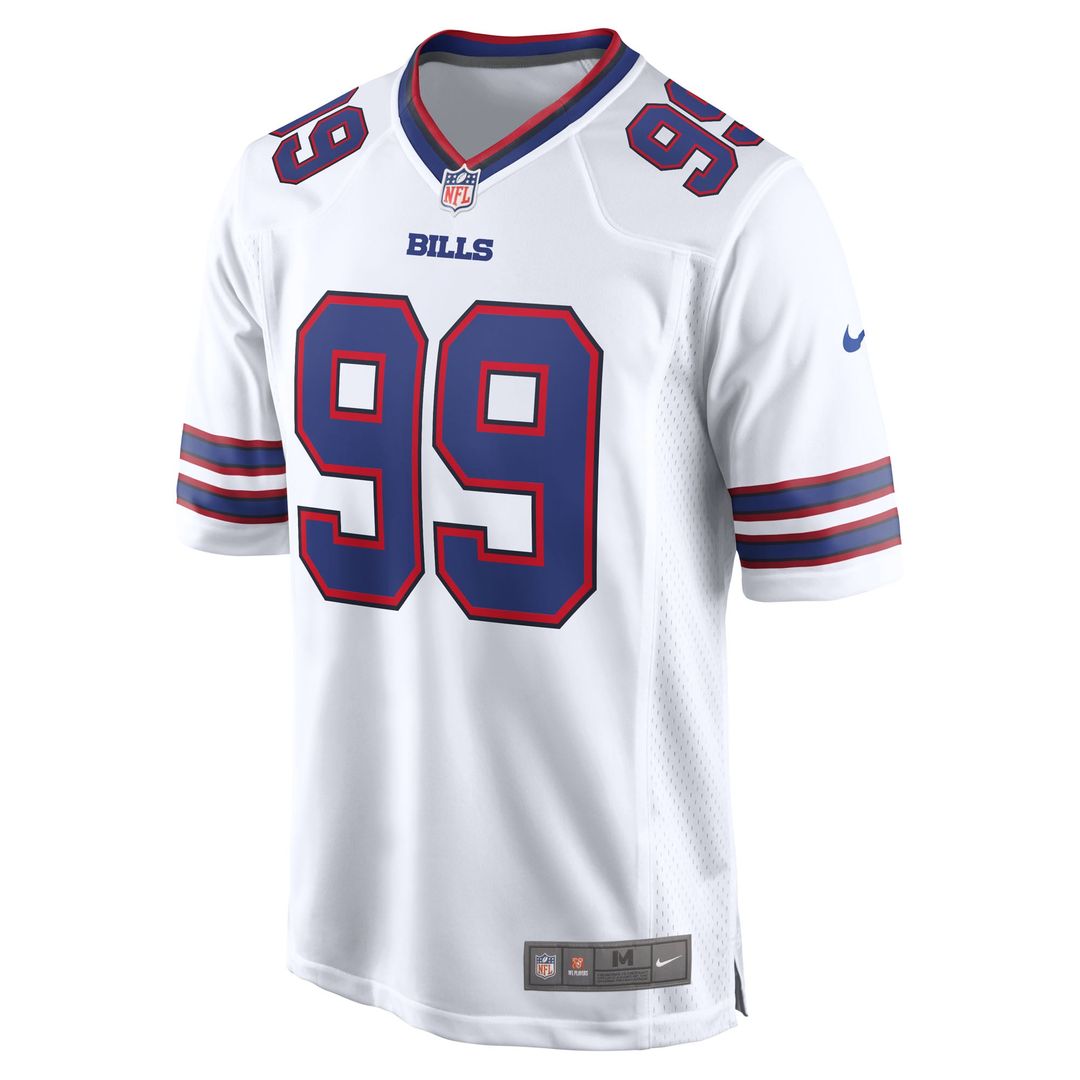 T.J. Parker Buffalo Bills Game Jersey - White