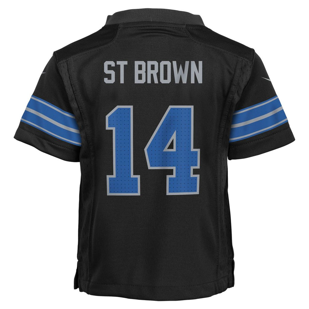 Amon - Ra St. Brown Detroit Lions Preschool Alternate Player Game Jersey - Black