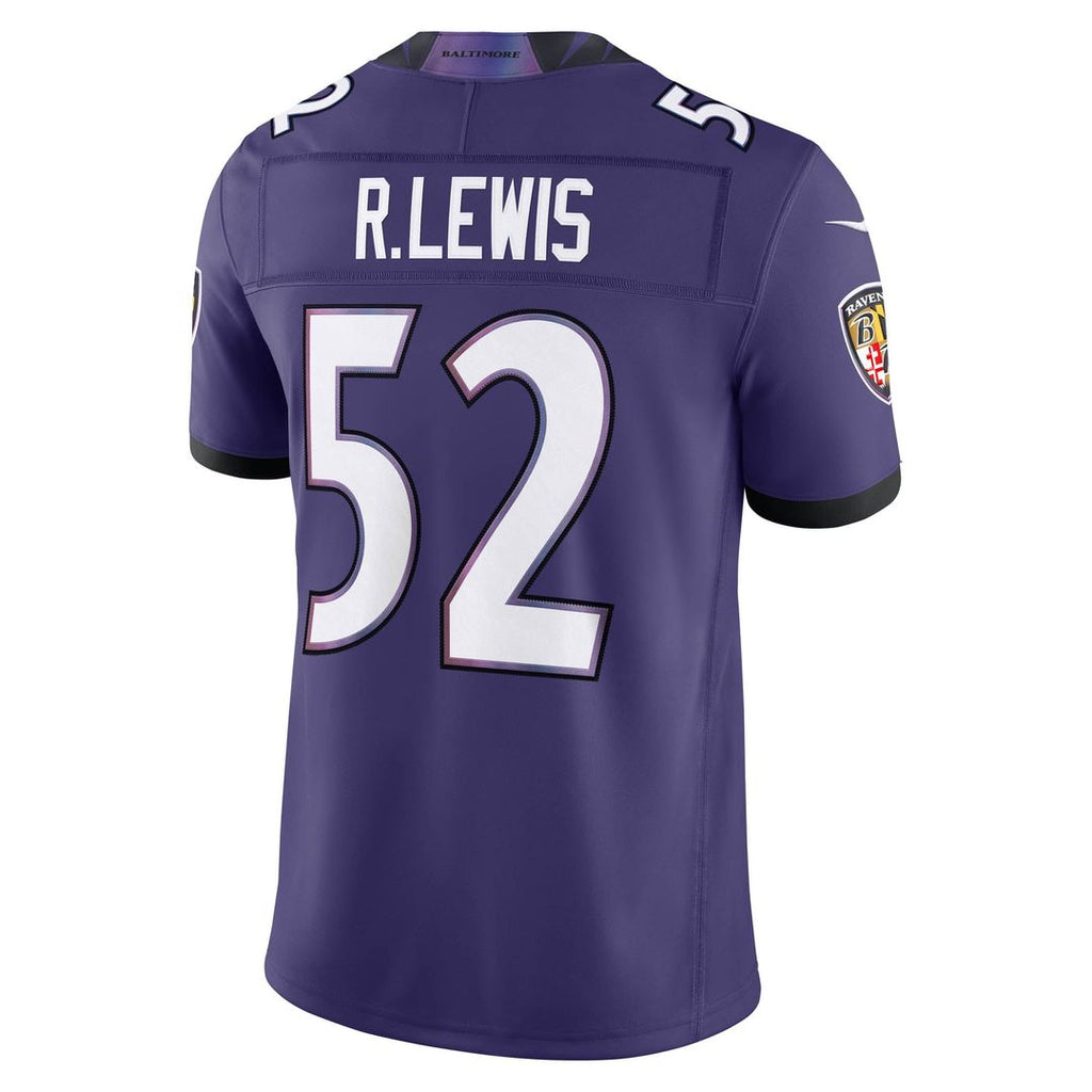 Ray Lewis Baltimore Ravens Alternate Vapor F.U.S.E. Stitched Retired Player Limited Jersey - Black