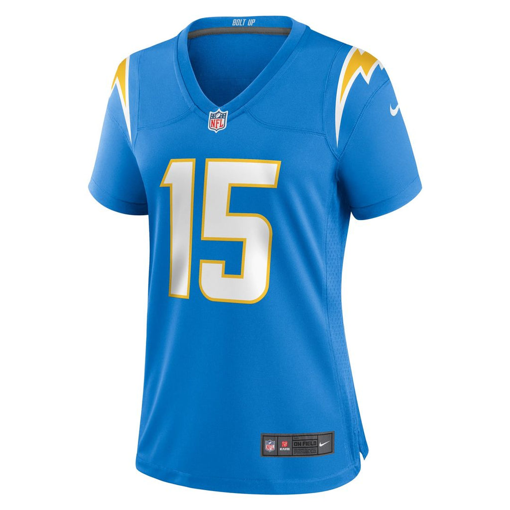 Ladd McConkey Los Angeles Chargers Women's Alternate Charger Power Game Jersey - Gold