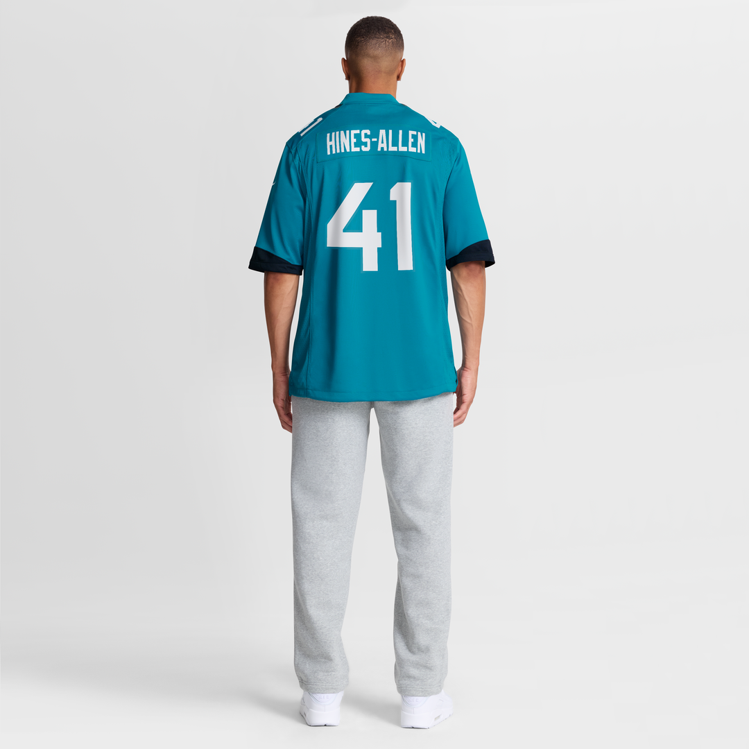 Josh Hines - Allen Jacksonville Jaguars Player Game Jersey - Teal