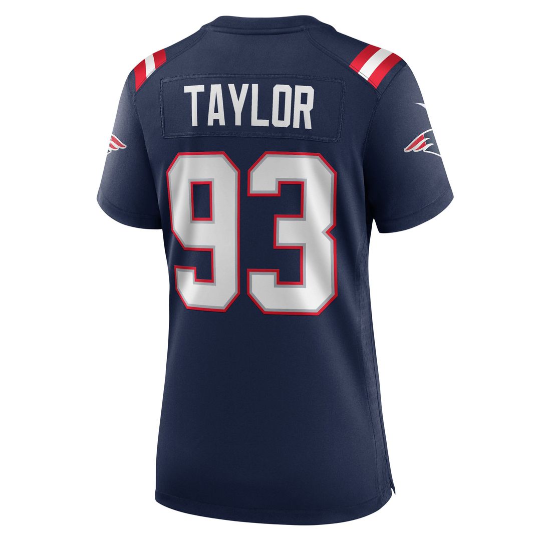 Leonard Taylor New England Patriots Women's Team Game Jersey - Navy